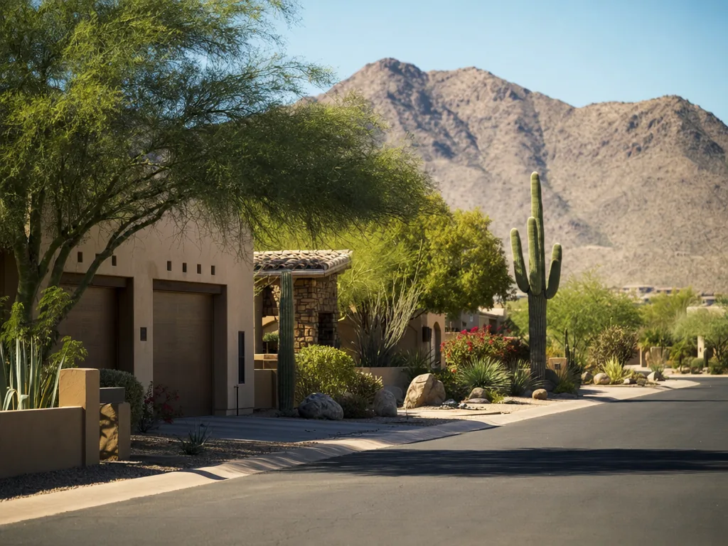 Luxury built-in kitchen in a Litchfield Park, Arizona home