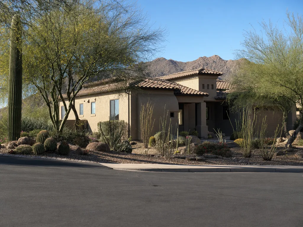 Luxury built-in kitchen in a Peoria, Arizona home