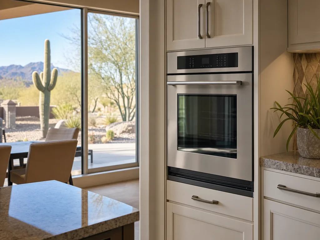 Luxury built-in kitchen in a Surprise, Arizona home